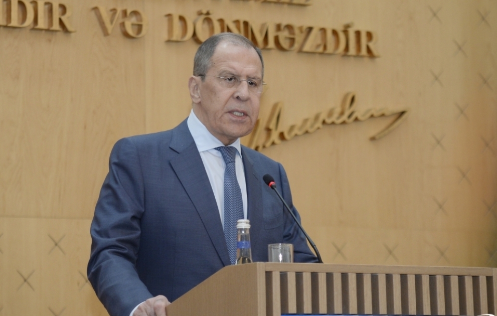 Sergey Lavrov: Minalanmış ərazilərin xəritələrinin verilməsi ilə bağlı məsələ İrəvanda müzakirə olunub