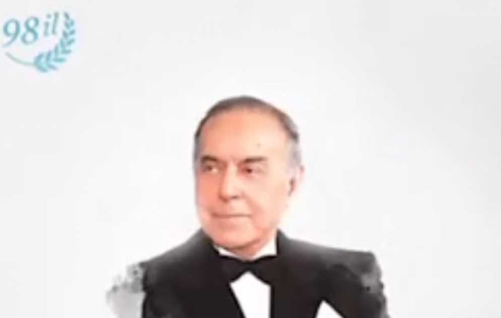 Avropadakı soydaşlarımız ulu öndər Heydər Əliyevə videoçarx həsr ediblər