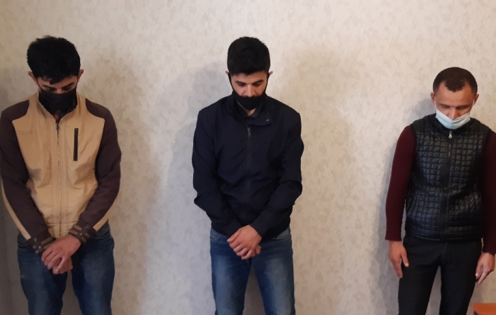 Saatlıda silsilə oğurluqlar törədən dəstə saxlanılıb