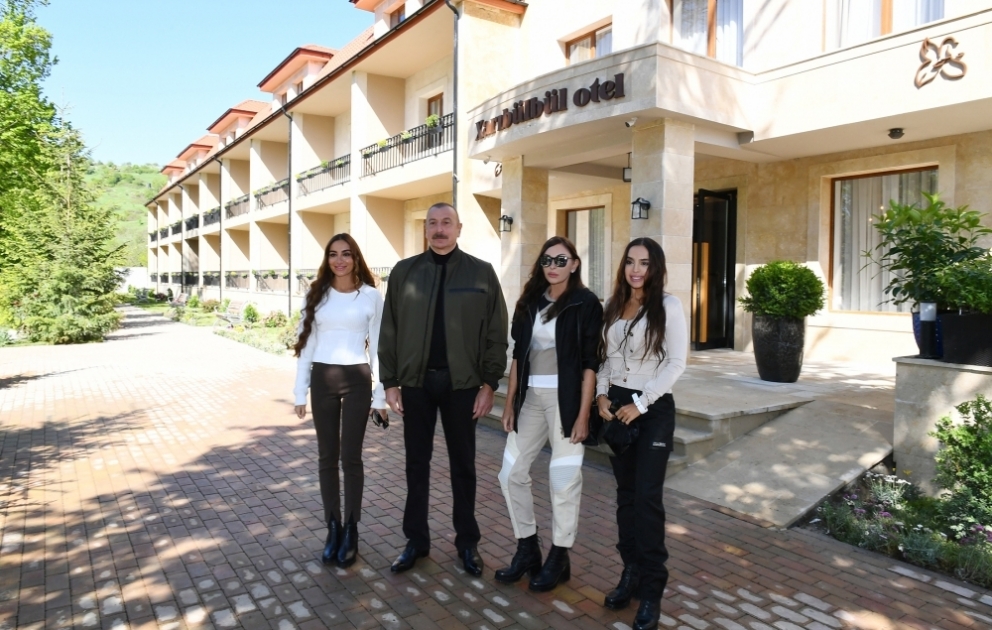 Şuşada “Xarı Bülbül” otelinin yenidənqurmadan sonra açılışı olub