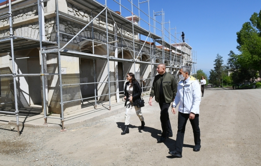 Şuşa Yaradıcılıq Mərkəzinin yerləşəcəyi bina ilə tanışlıq