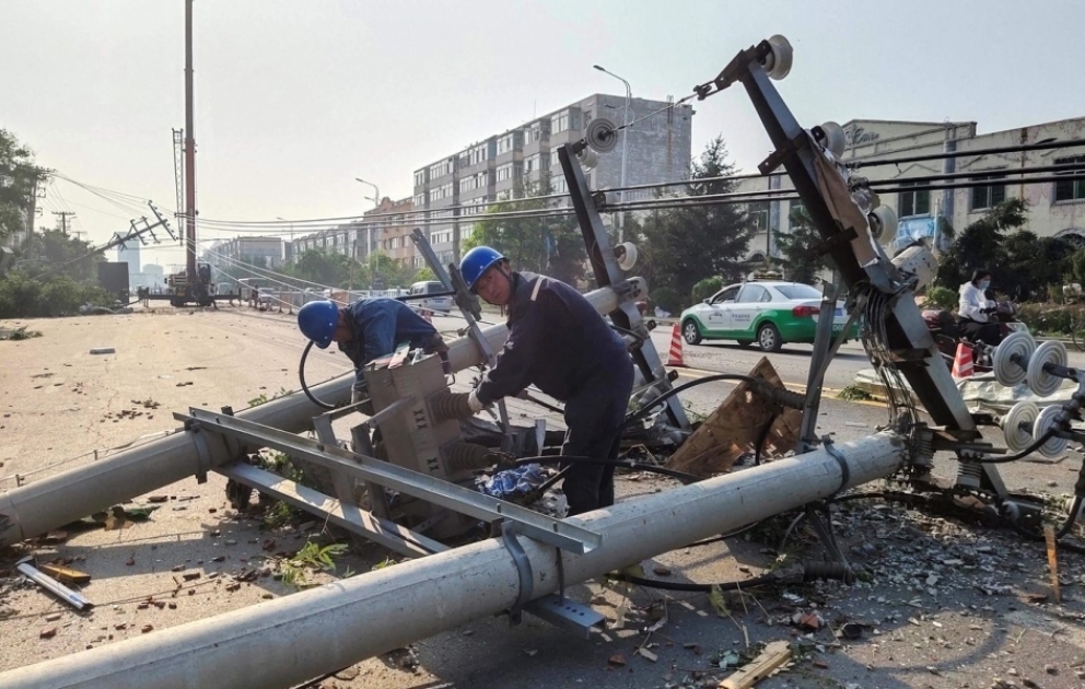 Çinin Uhan şəhərində qasırğa 6 nəfərin ölümünə səbəb olub