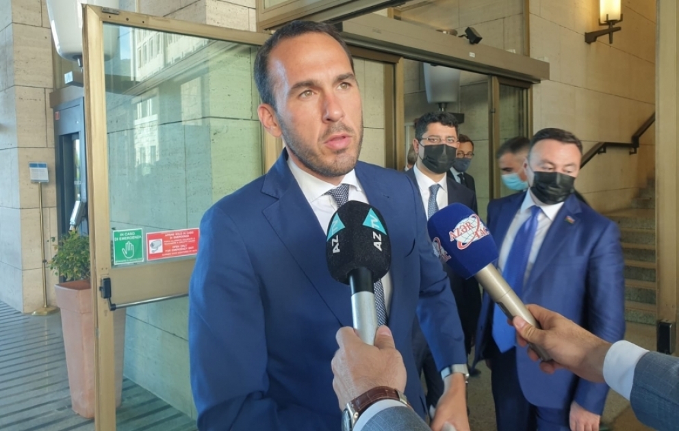 Manlio Di Stefano: Biz hazırda Azərbaycan ilə İtaliya arasında əlaqələrin ən yüksək səviyyəsinə şahidlik edirik