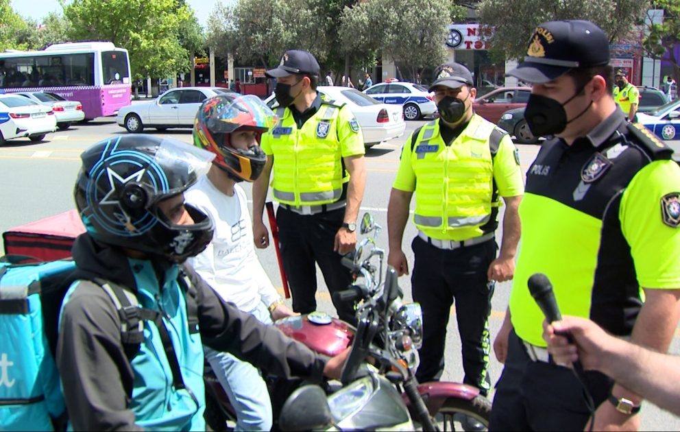 Sumqayıtda polis yol hərəkəti təhlükəsizliyinin təmin edilməsi məqsədilə profilaktik tədbir keçirib