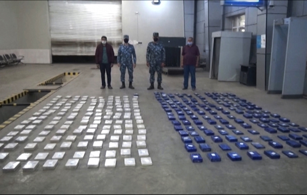 Gömrükçülər 244 kiloqramdan artıq heroin aşkarladı