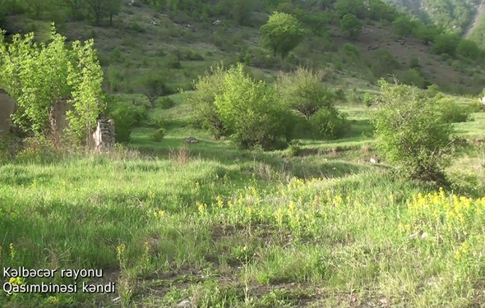 Video footage of the Gasimbinesi village of the Kalbajar region
