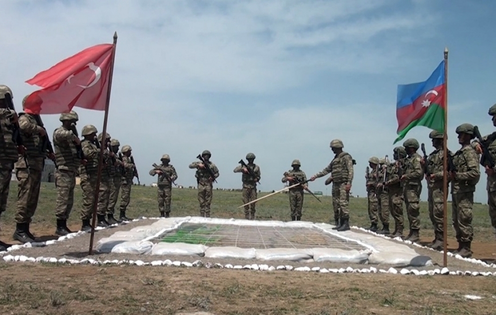 Azərbaycan və Türkiyə hərbçilərinin iştirakı ilə taktiki təlim keçirilib