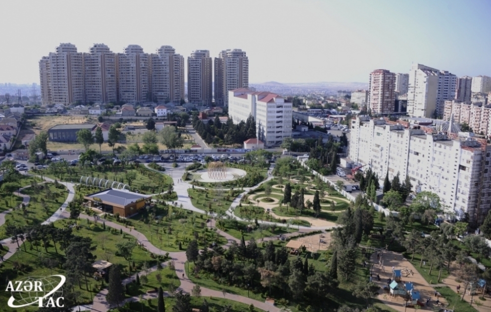 Yasamal rayonundakı yeni meşə-park sakinlərin sevimli ailəvi istirahət yerinə çevrilib