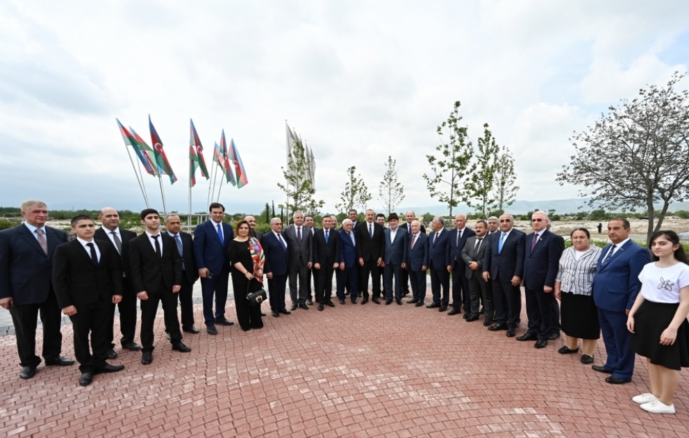 La première pierre des travaux de restauration de la ville d’Aghdam a été posée