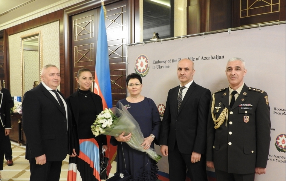 Kiyevdə Azərbaycan Xalq Cümhuriyyətinin yaranmasının münasibətilə rəsmi qəbul keçirilib