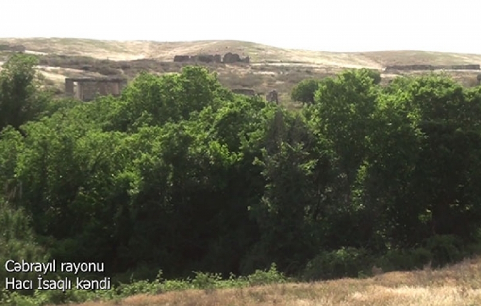 Video footage of the Haji Isagli village of the Jabrayil region