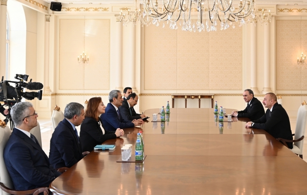 President Ilham Aliyev received delegation led by Chief Public Prosecutor of Supreme Court of Appeals of Turkey