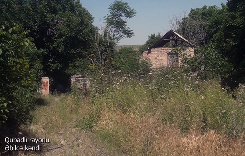 Azerbaijan’s Defense Ministry releases video footages of Abilja village, Gubadli district
