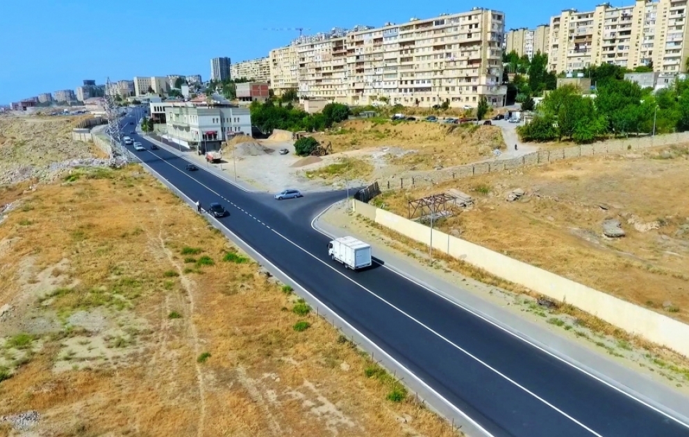 Xətai rayonunun Abbas Fətullayev küçəsi əsaslı şəkildə təmir edilib