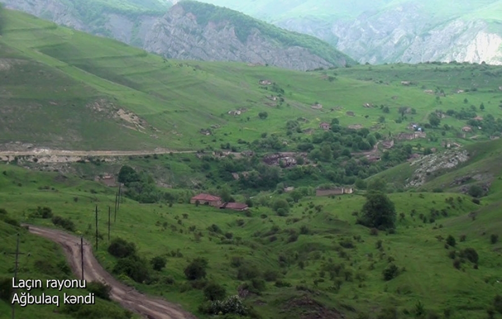Azerbaijan’s Defense Ministry releases video footages of Aghbulag village, Lachin district
