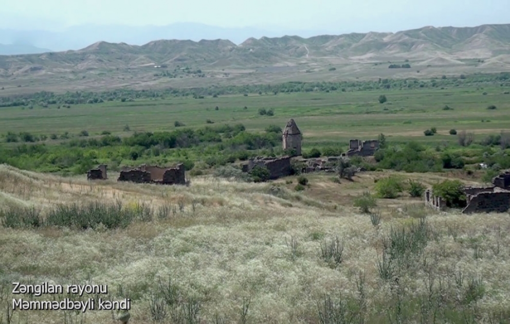 Footage from liberated Mammadbayli village of Azerbaijan's Zangilan district