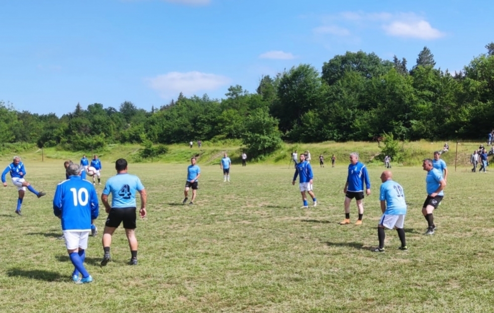 Qusarda futbol bayramı: “Neftçi” və “Şahdağ”ın veteran futbolçuları yenidən meydanda