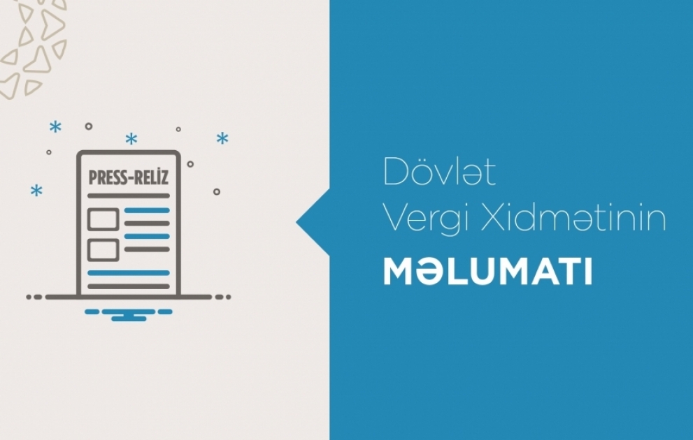“Cari vergi ödəmələrinin hesablanması haqqında arayış”ın onlayn tərtib edilməsi qaydası” adlı videotəlimat hazırlanıb