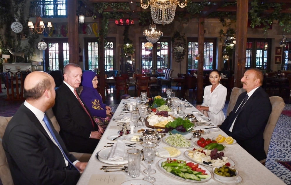 Gastmahl zu Ehren von Präsident Recep Tayyip Erdogan