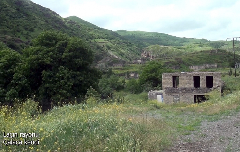 Defense Ministry releases video footages of Galacha village, Lachin district