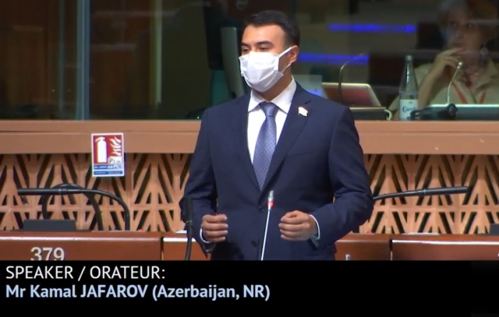 Azərbaycanlı deputat AŞPA üzvlərini mina xəritələrini vermək üçün Ermənistana təzyiq göstərməyə çağırıb