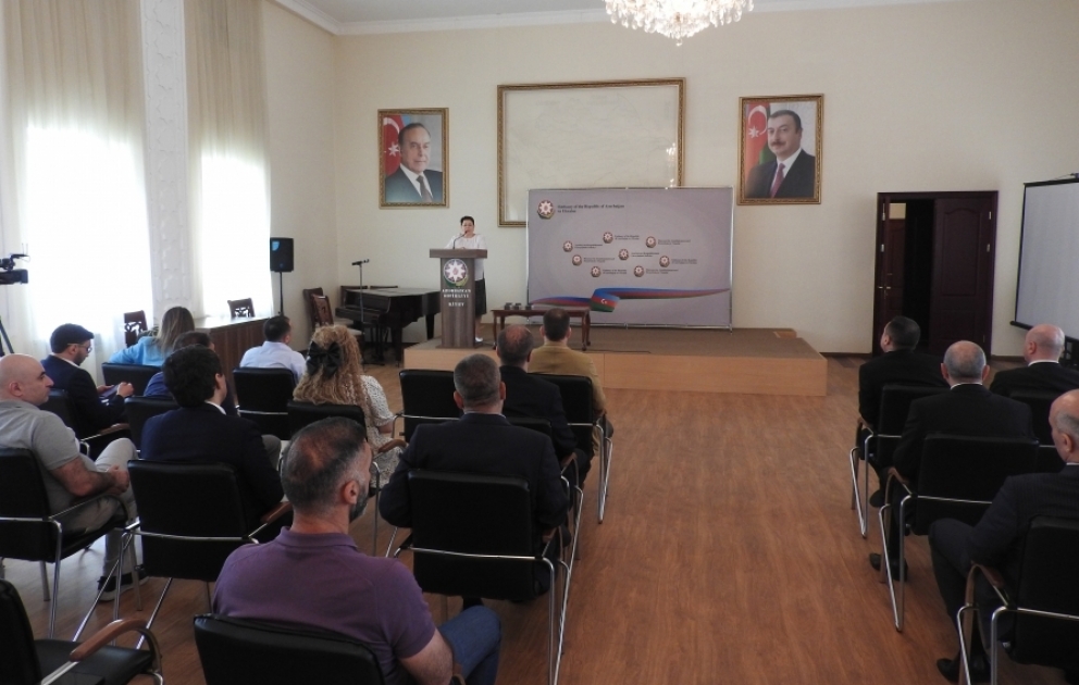 Ukraynadakı Azərbaycan diasporunun rəhbərləri və fəalları təltif ediliblər