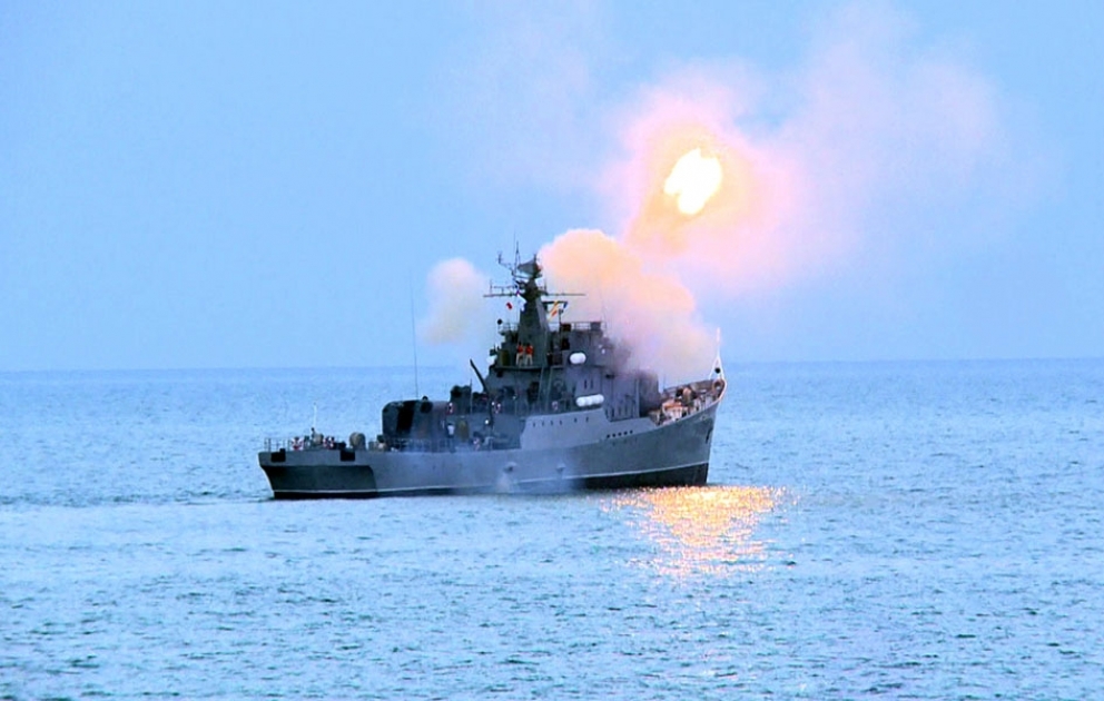 Azerbaijan Naval Forces tactical exercises ended