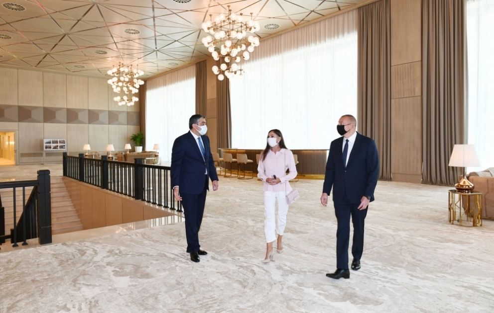 President Ilham Aliyev viewed conditions created at Gulustan Palace after renovation