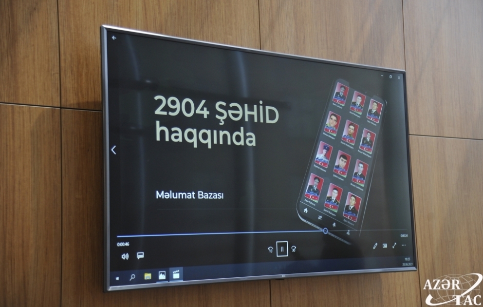 “Unudulmazlar” mobil tətbiqinin ilkin tanıtımı və “Vətən dastanı” filminin təqdimatı olub