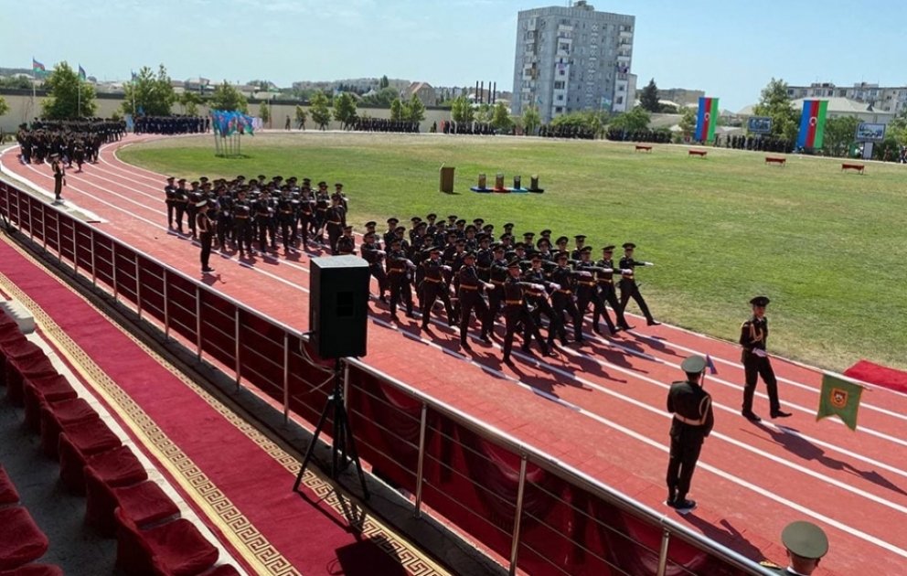 A graduation ceremony was held at the Azerbaijan Military Academy named after Heydar Aliyev