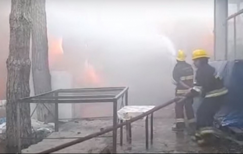 FHN İmişlidəki bazarda baş vermiş yanğının söndürülməsi barədə məlumat yayıb