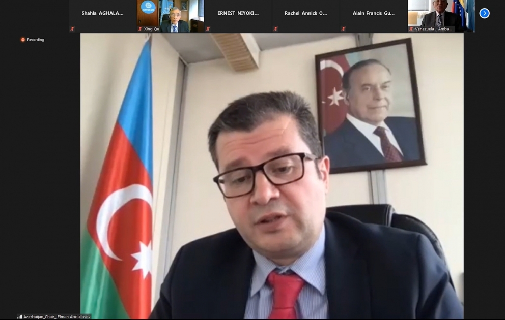 Azərbaycanın sədrliyi çərçivəsində Qoşulmama Hərəkatının UNESCO yanındakı qrupunun növbəti plenar iclası keçirilib