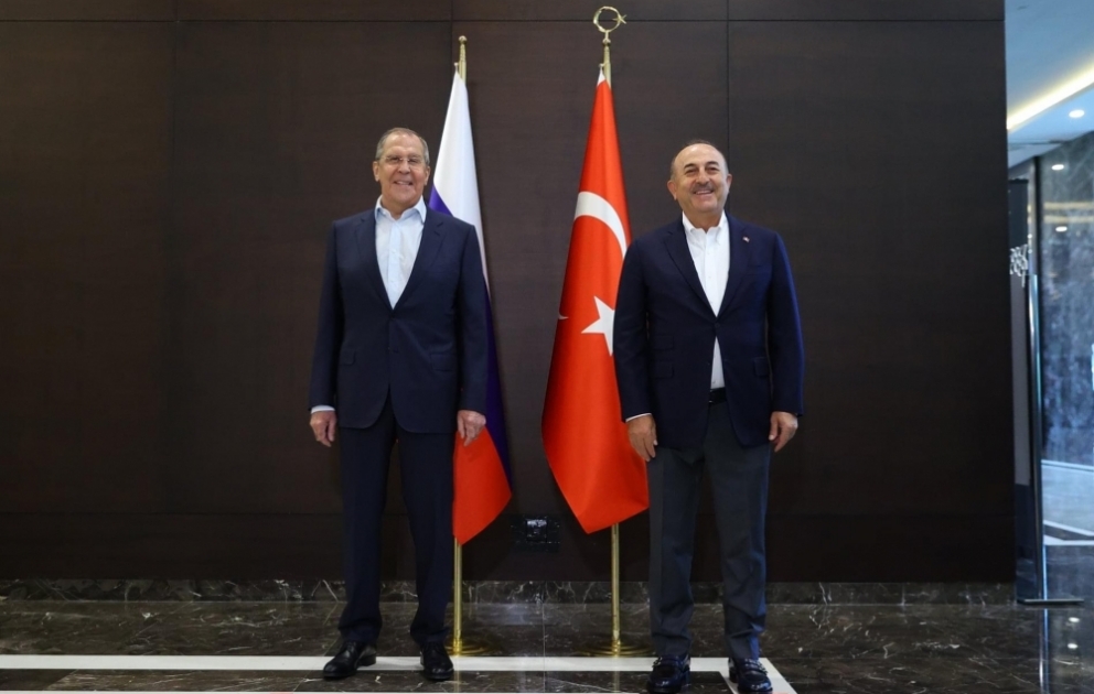 Antalyada Türkiyə və Rusiya xarici işlər nazirlərinin görüşü keçirilir