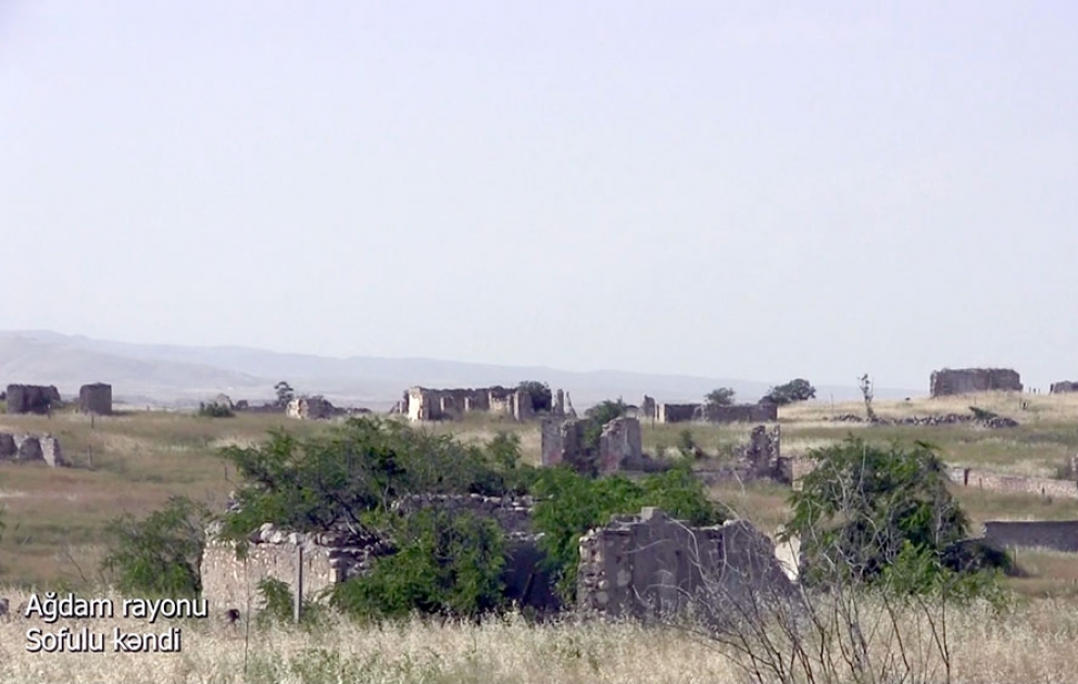 Müdafiə Nazirliyi Ağdam rayonunun Sofulu kəndinin videogörüntülərini yayıb