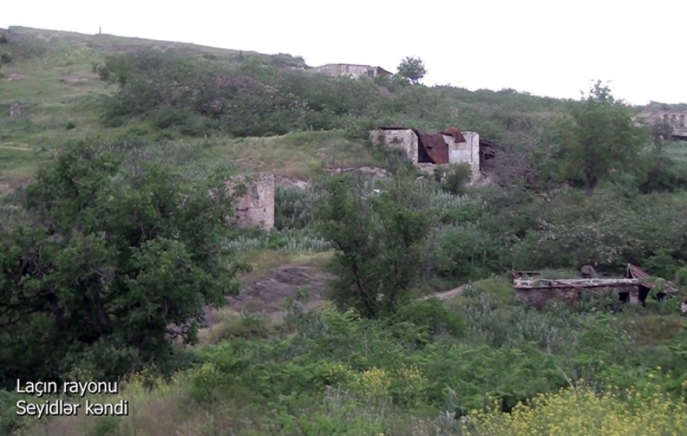Освобожденное от оккупации село Сеидляр Лачинского района