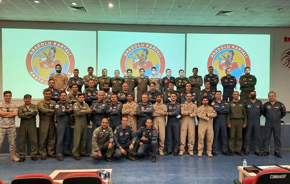 "Anatolian Eagle - 2021" International Flight-Tactical Exercises ended