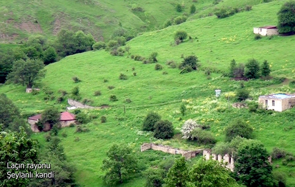 Azerbaijan’s Defense Ministry releases video footages of Sheylanli village, Lachin district