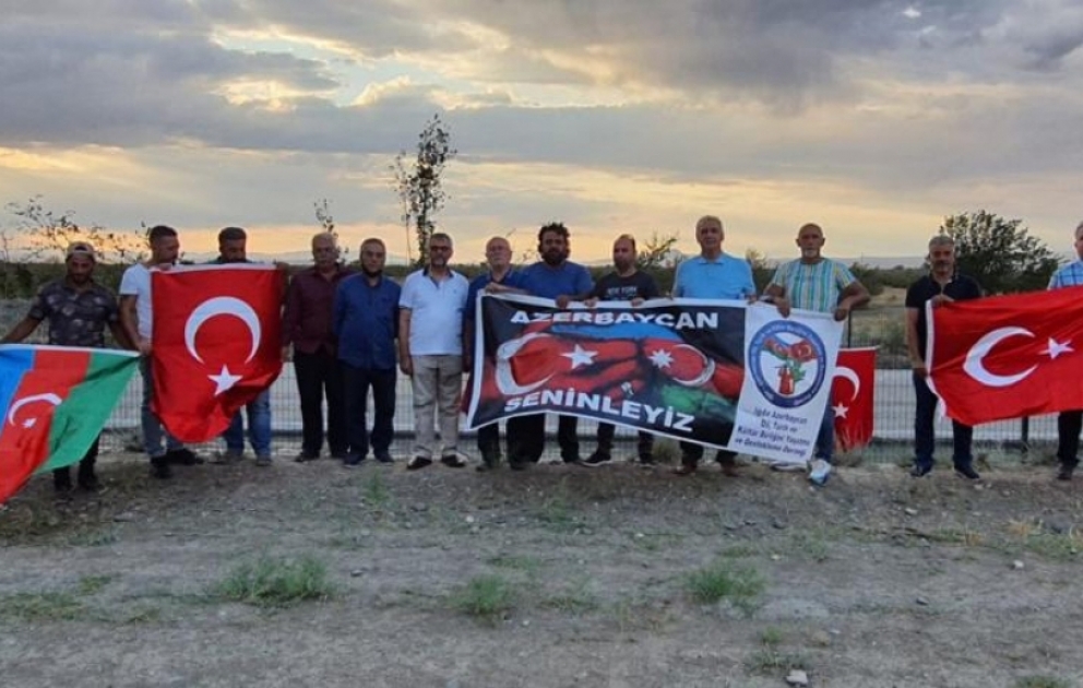 İğdırda Ermənistanın Oxçuçayda törətdiyi ekoloji terrora qarşı etiraz aksiyası keçirilib