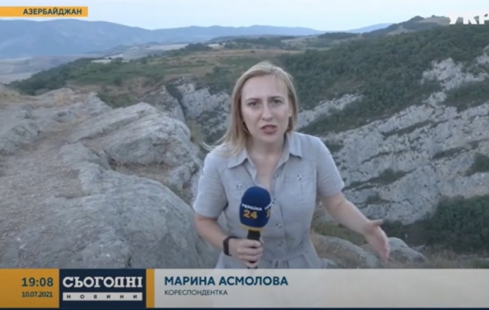 Популярный украинский телеканал распространил спецрепортаж из Шуши