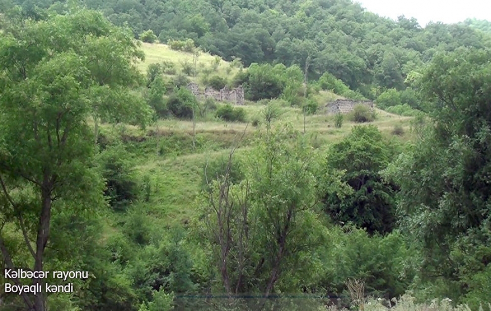 Освобожденное село Бояглы Кельбаджарского района