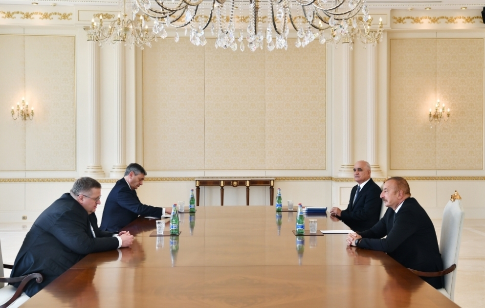 President Ilham Aliyev received Deputy Prime Minister of Russian Federation