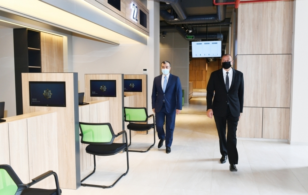 President Ilham Aliyev attended inauguration of DOST center in Absheron