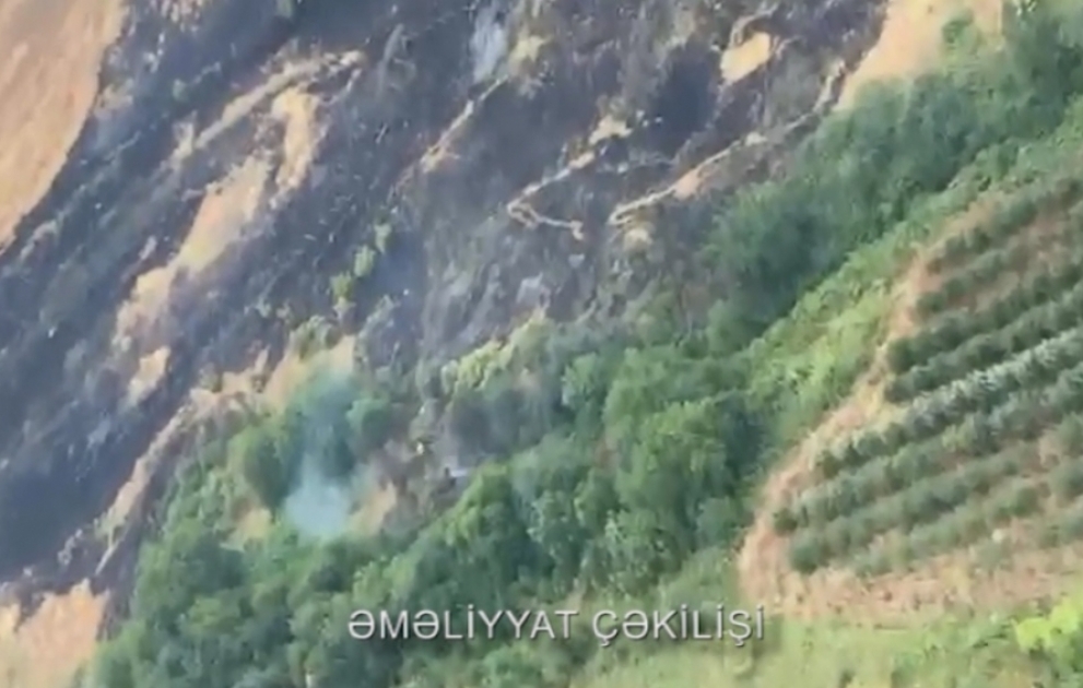 FHN: Xocavənd rayonunda minalanmış sahədə baş vermiş yanğın söndürülüb