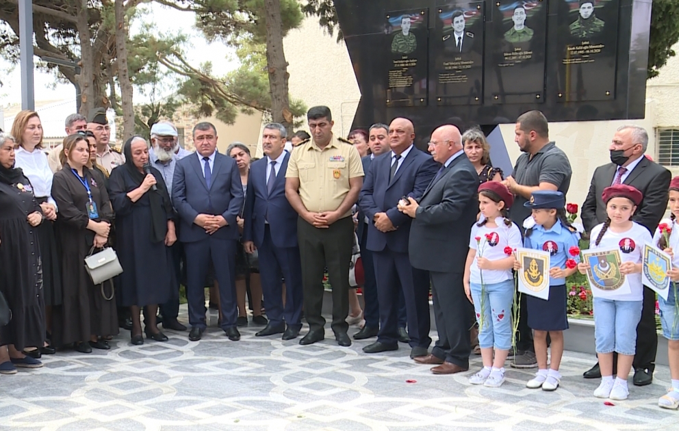 Bakıda Polad Həşimov adına parkın açılışı olub