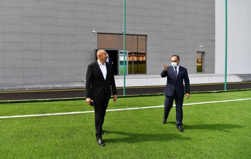 In Goranboy Region Olympiakomplex zur Nutzung übergeben