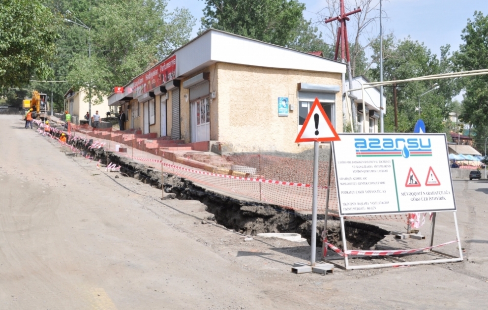 Daşkəsən şəhərinin 12 mindən artıq sakini fasiləsiz içməli su ilə təmin edilib
