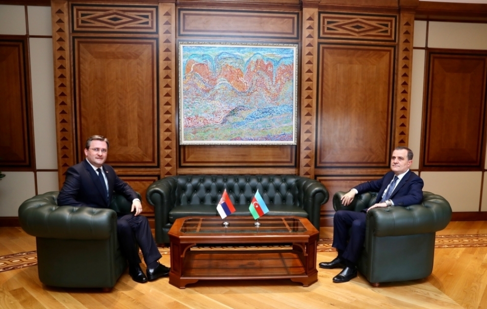 Состоялась встреча министров иностранных дел Азербайджана и Сербии