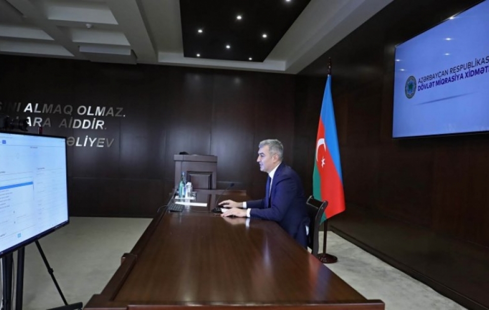 Dövlət Miqrasiya Xidmətində bu ilin birinci yarısının yekunlarına həsr olunmuş onlayn mətbuat konfransı keçirilib