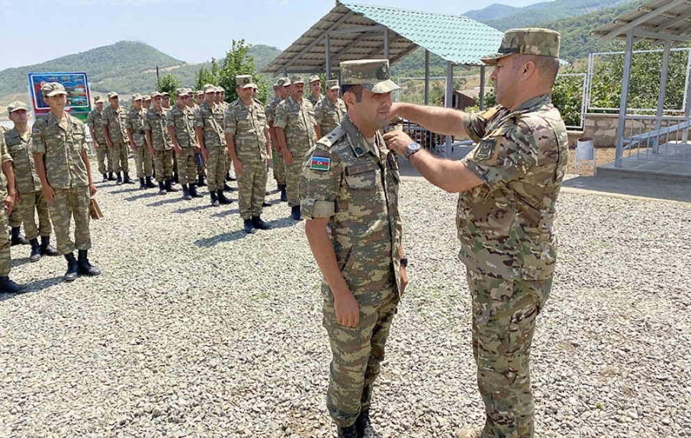 The new military unit was commissioned in the territory of the Khojaly region
