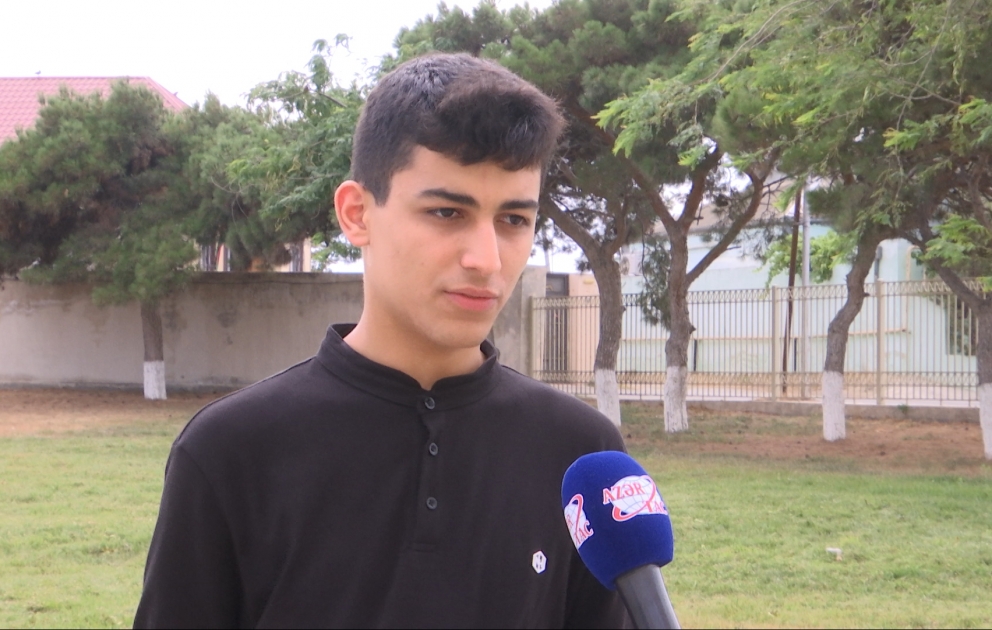 Yüksək bal toplayan abituriyent: Pandemiya dövrü biliklərimi artırmağa, daha çox çalışmağıma imkan yaratdı